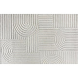 Tapis à motifs finition LUREX dorés LIVENO-160x230cm-Beige