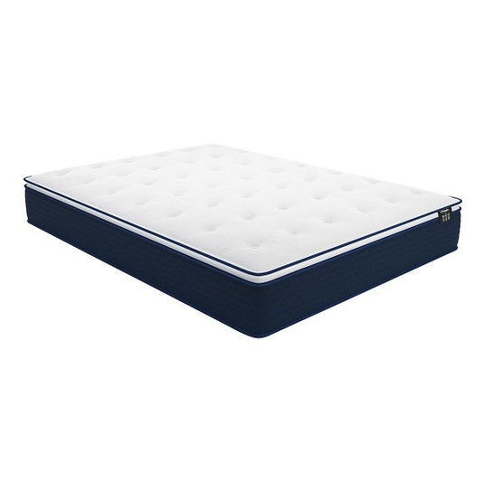 Matelas 120 x 190 cm ressorts ensachés et surmatelas intégré ép.24cm - ALTIER de YSMÉE