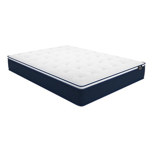 Matelas 120 x 190 cm ressorts ensachés et surmatelas intégré ép.24cm - ALTIER de YSMÉE