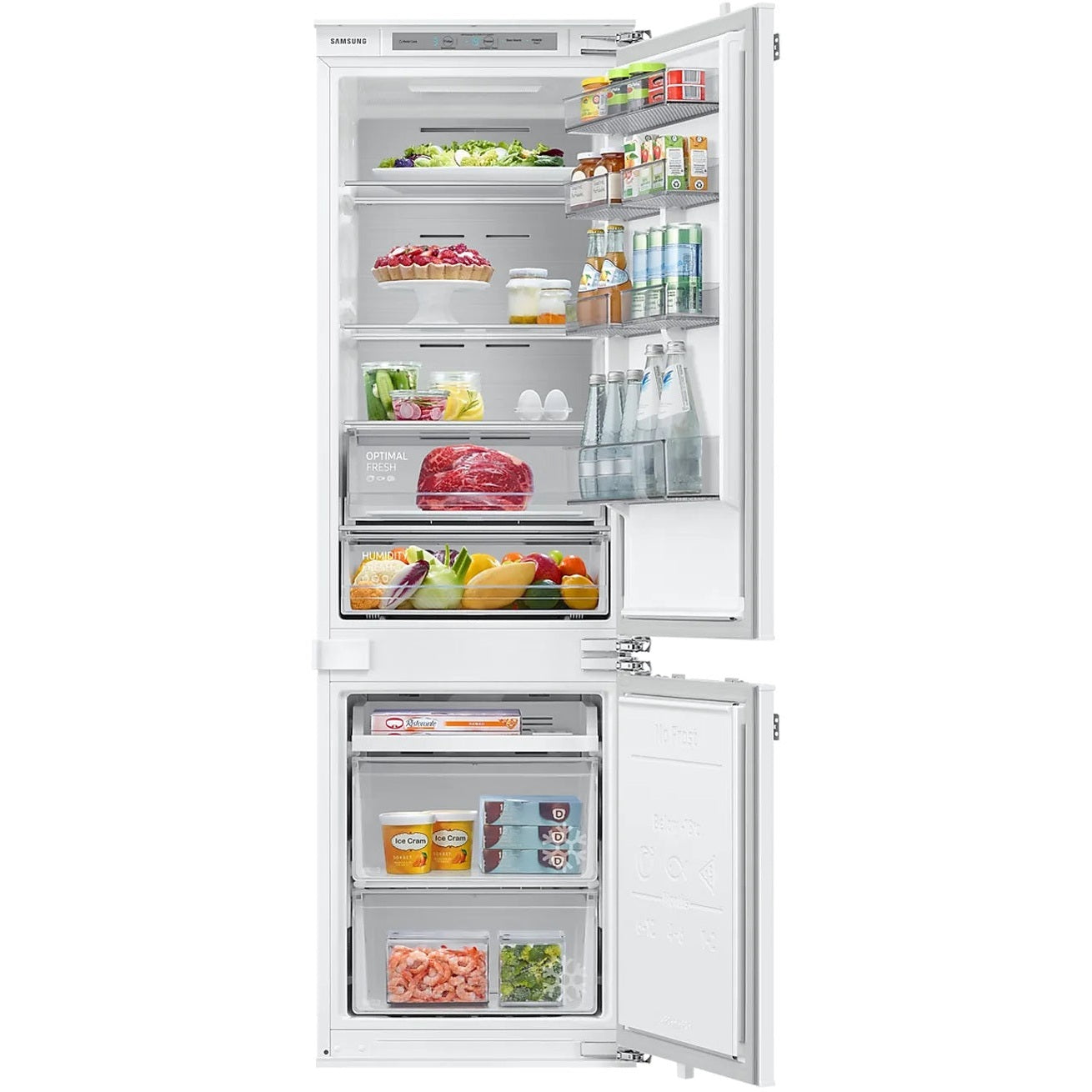 Réfrigérateur encastrable 2 portes Samsung BRB26713DWW/EF