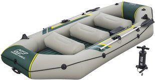 Bâteau pneumatique gonflable 4 places - 320 x 148 cm - FARAMA de BESTWAY