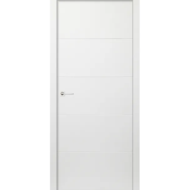 Bloc-porte Albane blanc H.204 x l.93 cm, poussant gauche