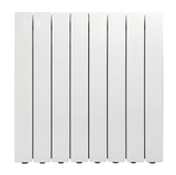 Radiateur eau chaude horizontal PRODIGE Modern blanc, 1148W H.65.7 x l.64 cm