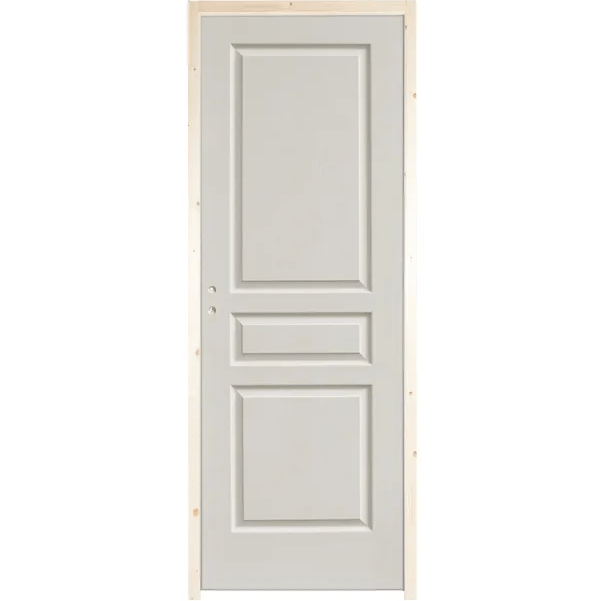 Bloc-porte acoustique postformé H.204 x l.83 cm, poussant droit