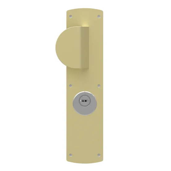 Palière aileron pour serrures multipoint en applique ASTRAL A2P*, BRICARD doré