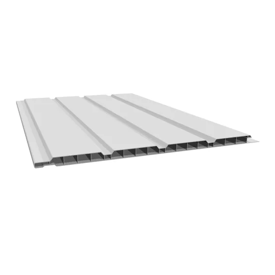 Sous face de bandeau de rive blanc pvc L.3 m x l.250 mm