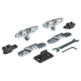Ferrure acier pour porte coulissante HETTICH