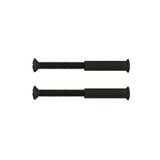 Lot de 2 vis acier patiné, L.4.5 x l.0.7 x H.0.7 cm