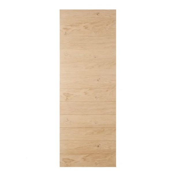 Porte coulissante bois Noe , H.204 x l.83 cm