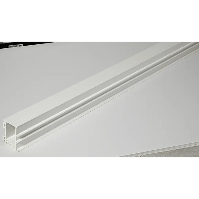 Élargisseur PVC blanc 40 mm longueur 2.25 m