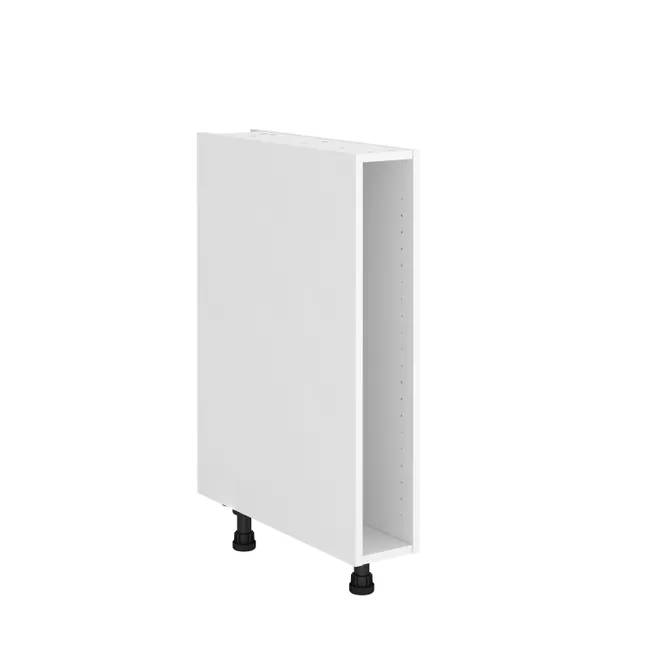 Caisson bas de cuisine DELINIA ID blanc H.76.8 x l.15 x P.58 cm