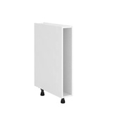 Caisson bas de cuisine DELINIA ID blanc H.76.8 x l.15 x P.58 cm