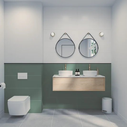 Carrelage mur intérieur blanc Arctic l.30 x L.90 cm ARTENS 2,16m2