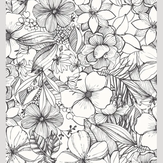 Papier peint intissé Young&free dreaming noir