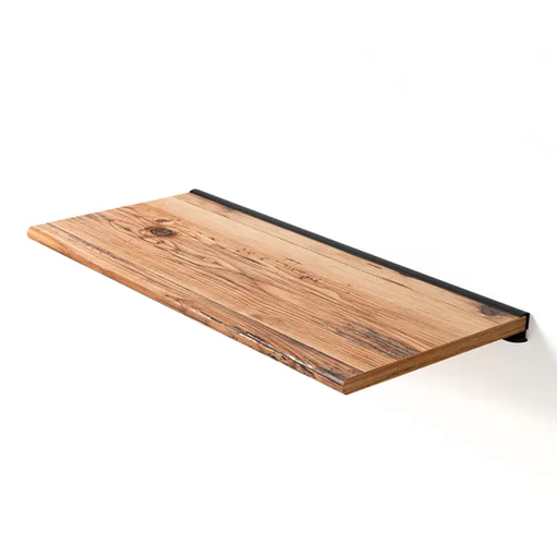 Etagère murale Joker décor alpine vintage, L.60 x P.18 cm, Ep.18 mm