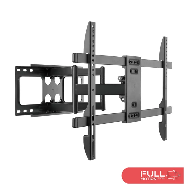 Support mural TV orientable déporté 80'max, charge maximale 50 kg, LEXMAN