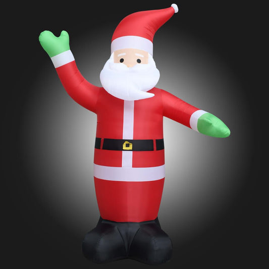 vidaXL Père Noël gonflable LED IP20 600 cm XXL