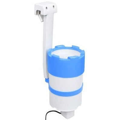 vidaXL Écumoire de piscine et pompe avec adaptateur 16 cm Plastique