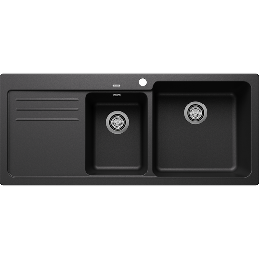 NEUF - Blanco évier Naya 8 S cuve droite anthracite manuel