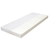 vidaXL Matelas 90x200 cm 7 zones Mousse PU 10 cm H2 H3