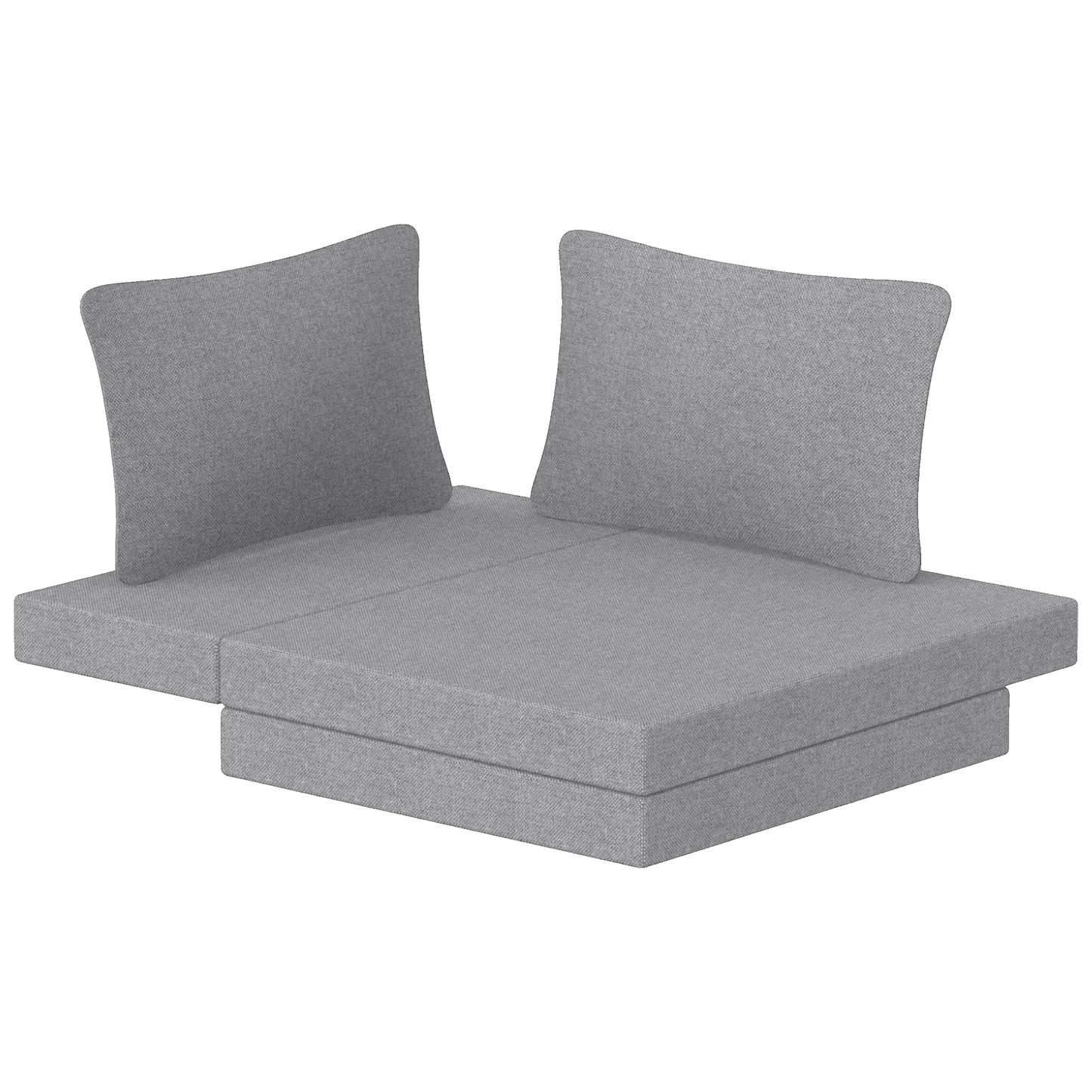 Matelas en mousse pour module de couchage casa mousse gris 10x96cm - Flexa