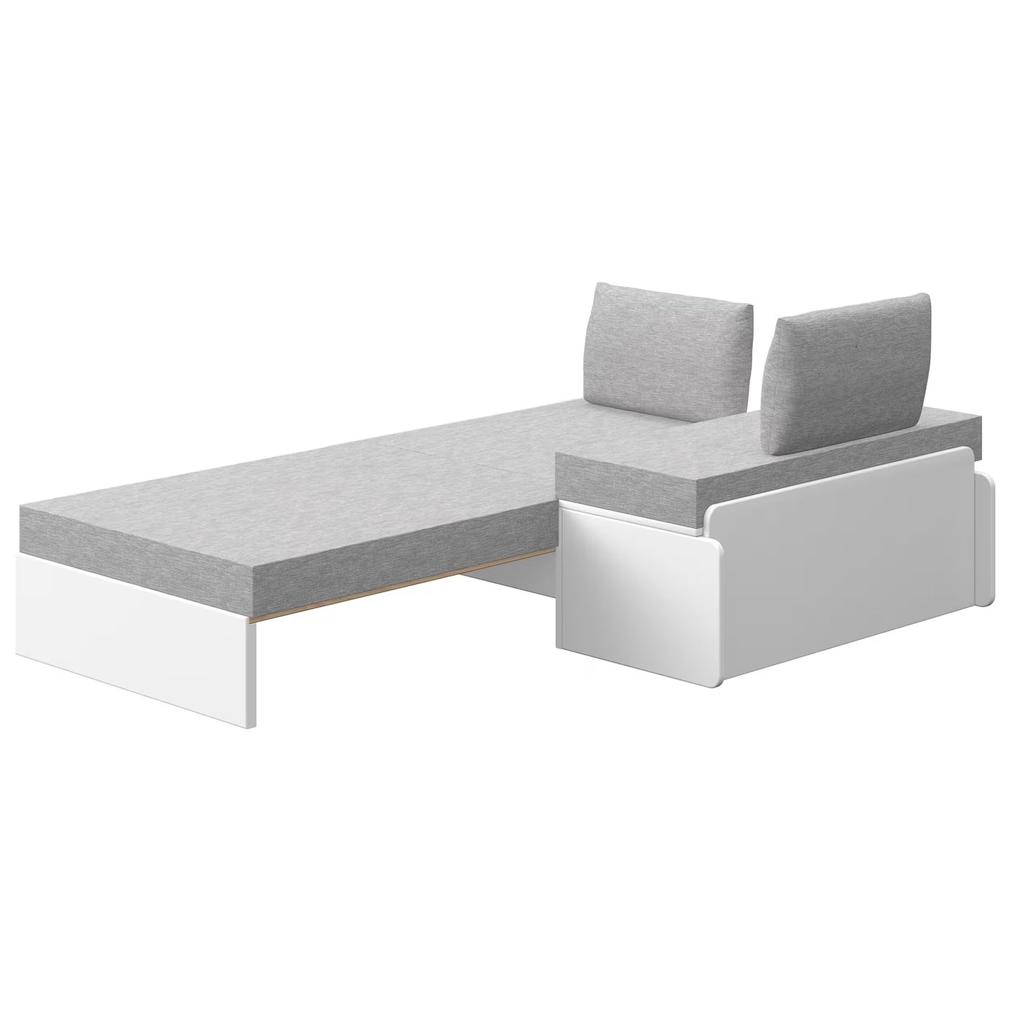 Matelas en mousse pour module de couchage casa mousse gris 10x96cm - Flexa