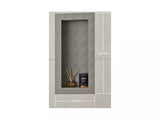 Niche de douche à encastrer et prête à carreler - 31 x 62 cm - KLARA