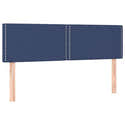 Têtes De Lit Velours Bleu Foncé - Lot De 2 - Hauteur Réglable - Support Dos - 90x5x78/88 Cm - VidaXL - 6
