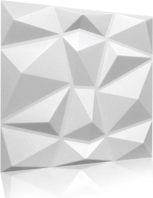 Panneaux 3D 50cm x 50cm polystyrène XPS PSE, panneaux muraux & panneaux de plafond, décors modèle diamant 6m² - 24 pièces