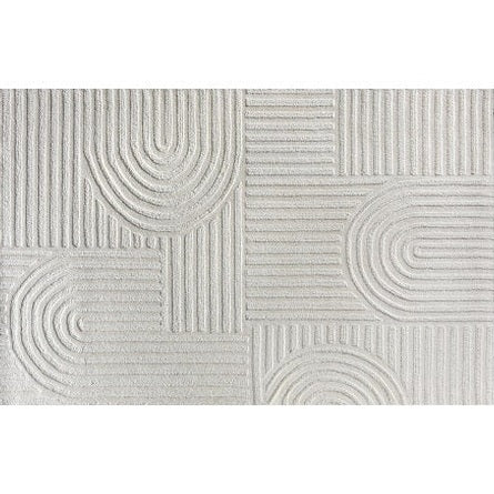 Tapis à motifs finition LUREX dorés LIVENO-160x230cm-Beige