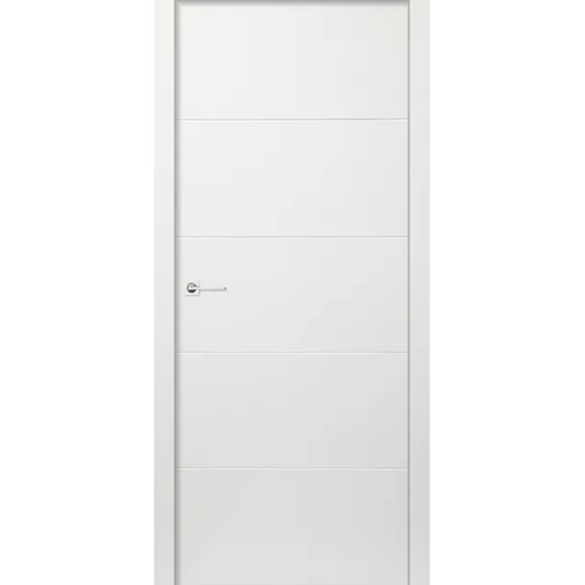 Bloc-porte Albane blanc H.204 x l.93 cm, poussant gauche