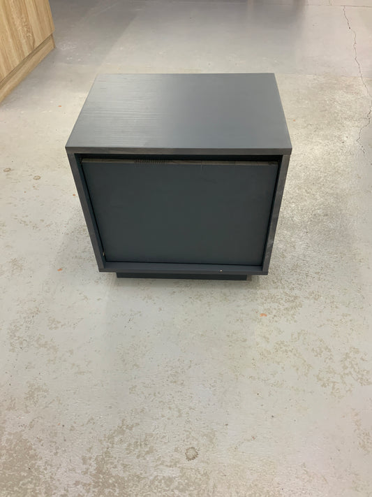 table de chevet anthracite VidaXL 30X40X40