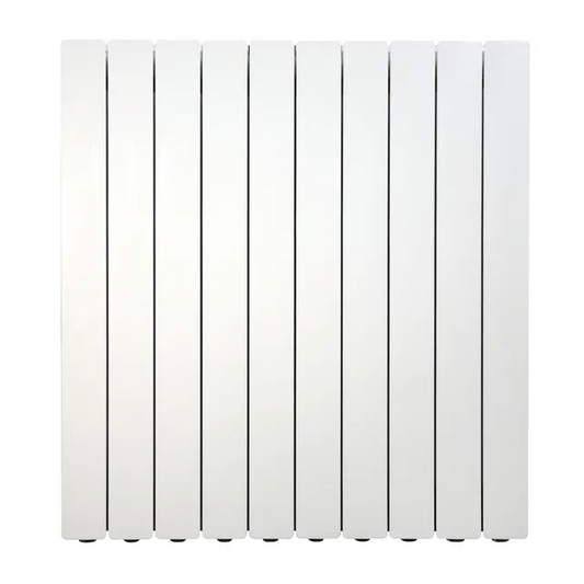 Radiateur eau chaude horizontal PRODIGE Modern blanc, 1782W H.85.7 x l.80 cm