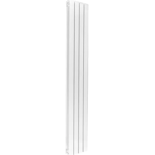 Radiateur eau chaude vertical PRODIGE Novaflo blanc, 1296W H.206.6 x l.32 cm