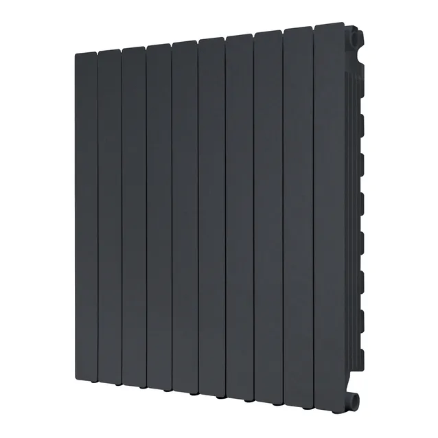 Radiateur eau chaude horizontal PRODIGE Modern gris, 1782W H.85.7 x l.80 cm