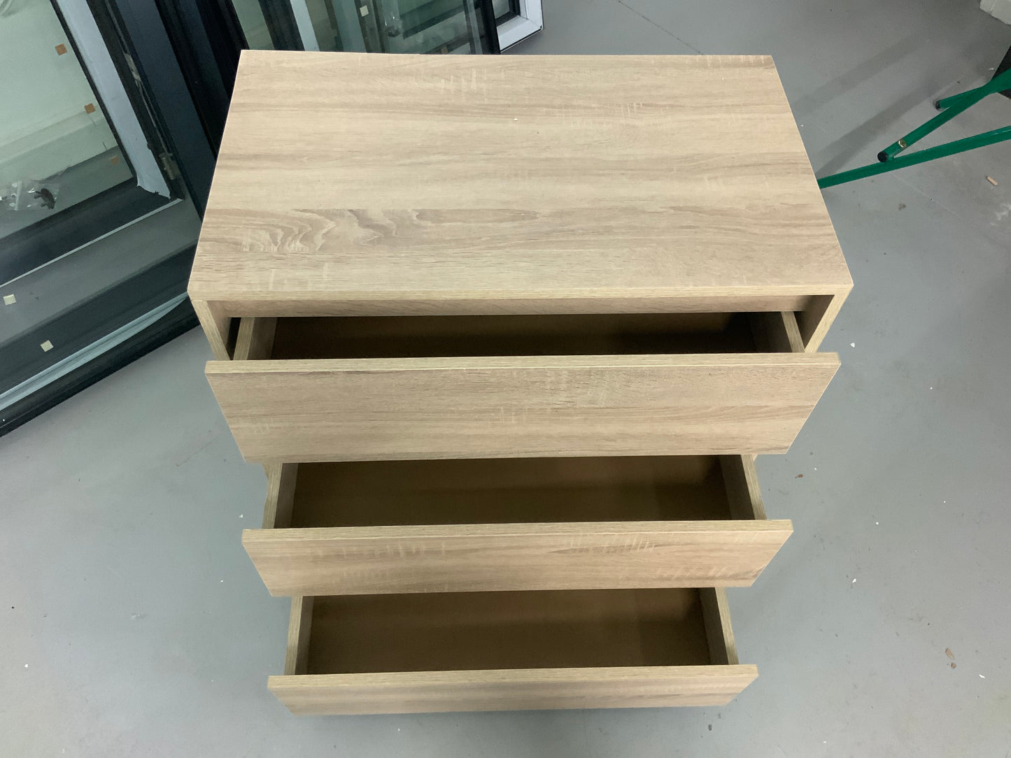 vidaXL Cabinet de chevet avec tiroir Chêne Sonoma 71 x 34,5 x 75 cm