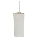 Saturateur plat céramique blanc, 250 ml