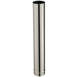 Tuyau inox de raccordement POUJOULAT, diam. 150 mm 100 cm