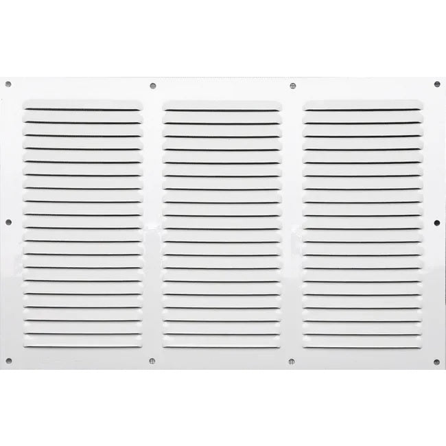 Grille d'aération aluminium laqué, L.20 x l.30 cm