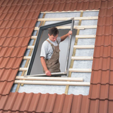 Bloc isolant encastré pour fenêtre de toit VELUX Bdx uk04 0000f, gris
