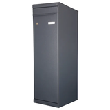 Boîte à colis normalisée la poste 1 porte extérieur RENZ Twin xl acier gris