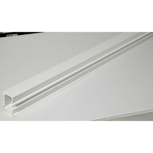 Élargisseur PVC blanc 40 mm longueur 2.25 m