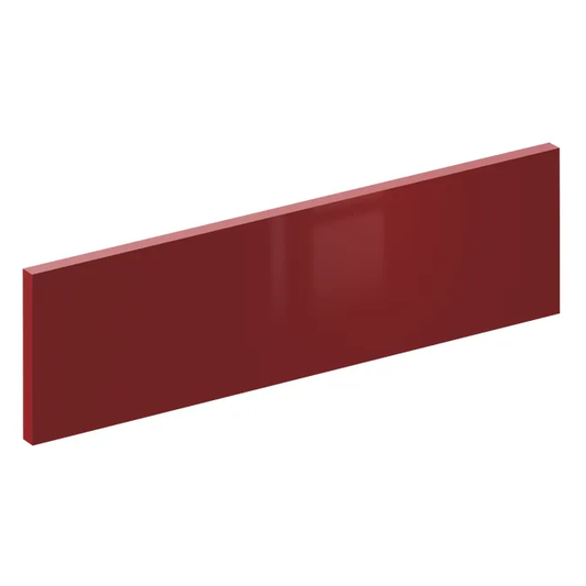 Côté de meuble de rangement rouge H.16.7 cm x L.59.7 cm x Ep.18 mm