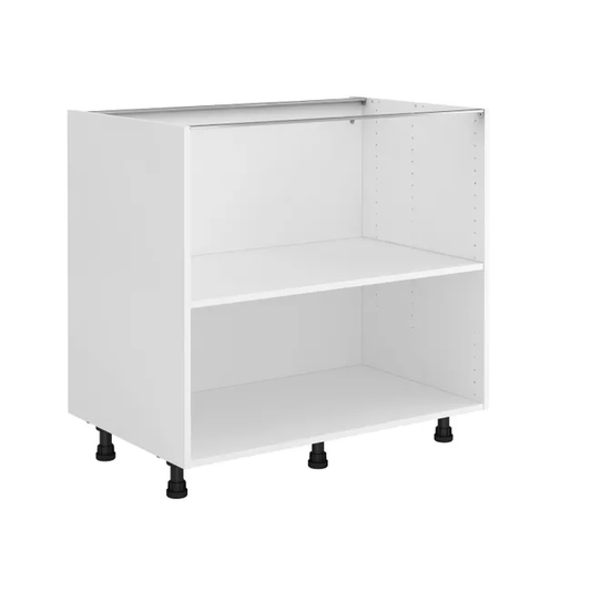 Caisson bas de cuisine DELINIA ID blanc H.76.8 x l.90 x P.58 cm