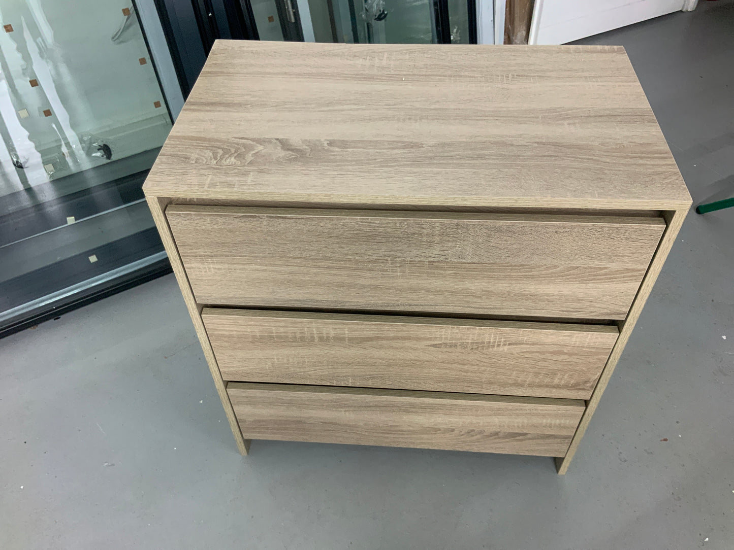 vidaXL Cabinet de chevet avec tiroir Chêne Sonoma 71 x 34,5 x 75 cm