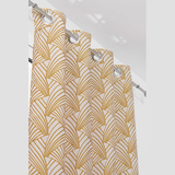 Rideau tamisant, Ardeco, jaune H.250 x l.135 cm