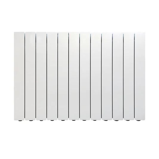 Radiateur eau chaude horizontal PRODIGE Modern blanc, 1722W H.65.7 x l.96 cm