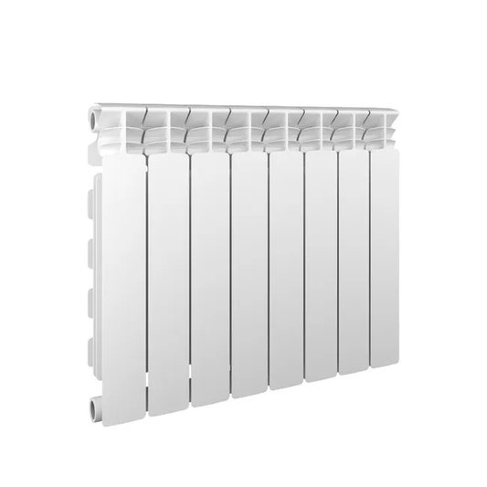Radiateur eau chaude horizontal 880W, l.64xH.70cm blanc EQUATION Alurad