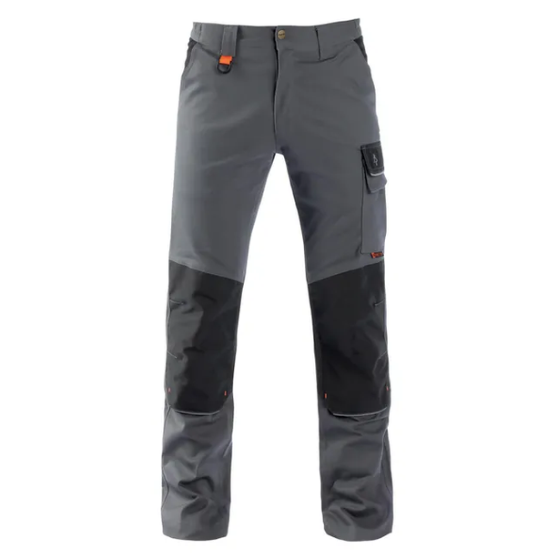 Pantalon de travail Tenere pro KAPRIOL gris / noir, taille 38