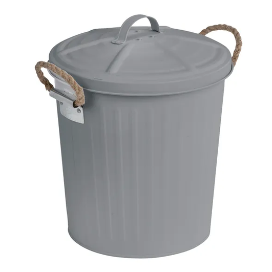Poubelle de salle de bain Gara WENKO 6 l gris